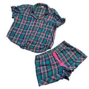 Victoria’s Secret Plaid Pajama Set- Large